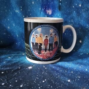 Hamilton Star Trek Black and White Mug